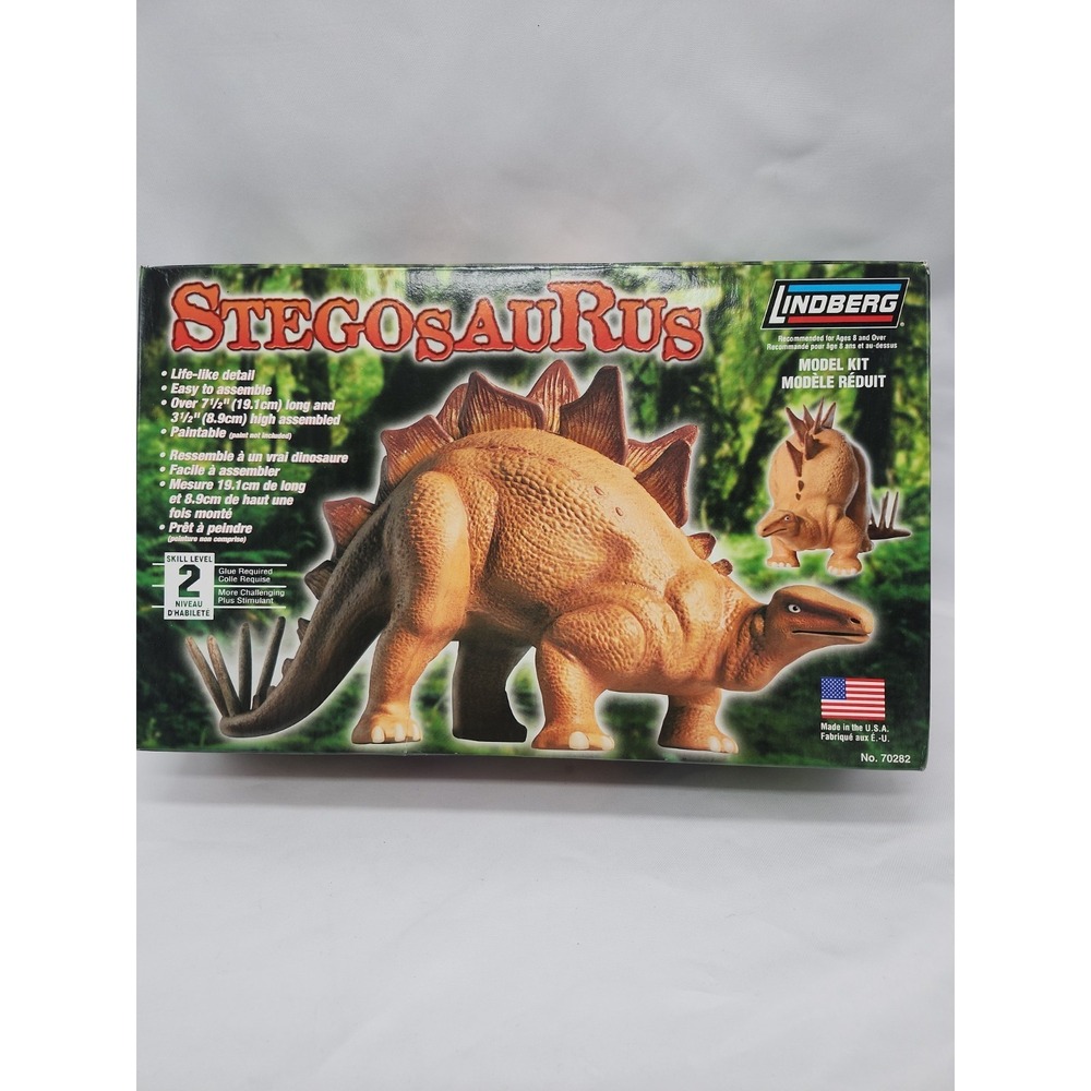 LINDBERG DINOSAUR MODEL KIT #70282 STEGOSAURUS NEW